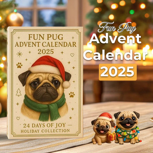🐾🎄 Rolig mops adventskalender 2025