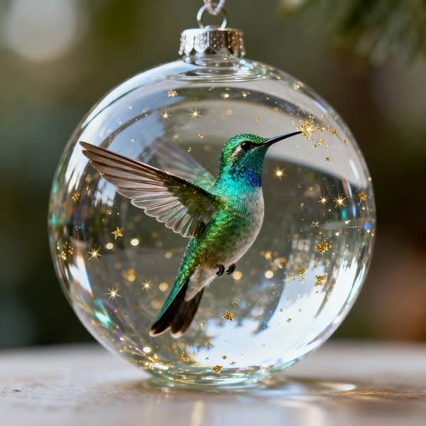 🔥🔥Sista dagen 49 % rabatt - 2026 Wildlife Wonders CollectionTM Kristallglasprydnad (3D)