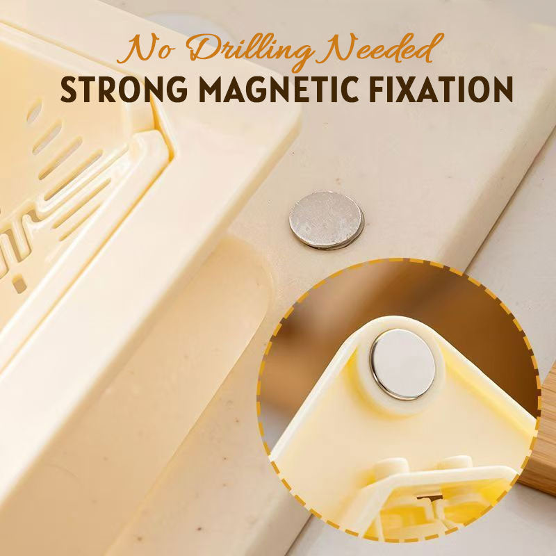 Magnetisk drÀnerings- och filterkorg