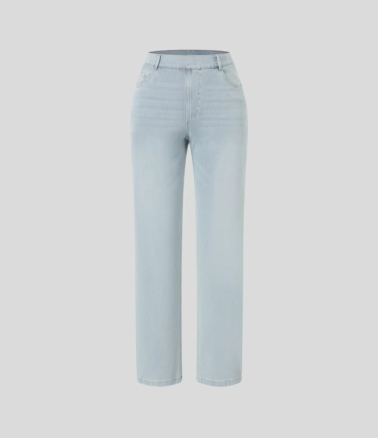 Elastiska och bekväma byxor med hög midja/Elastische & Comfortabele Broek Met Hoge Taille