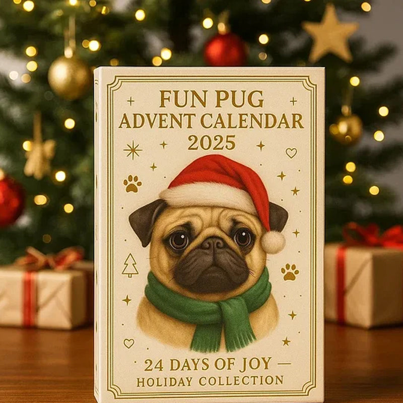 đŸđ Rolig mops adventskalender 2025