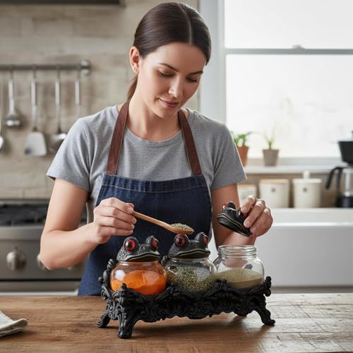 Handgjorda Witchy Frog-kryddburkar 🐸