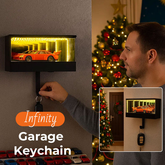 🎅 Infinity Garage Nyckelring